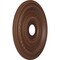Ekena Millwork Cole PVC Medallion (Canopies up to 5 1/8"), 19"OD x 3 1/2"ID x 1"P, Universal Aged Metallic Rust CMP19CODRU - alternate 3